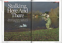 Total FlyFisher March 2013 stalking big fish lechlade and bushyleaze malcolm hunt fly fishing