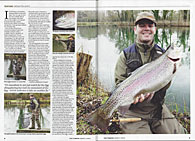 Total FlyFisher March 2013 stalking big fish lechlade and bushyleaze malcolm hunt fly fishing