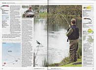 Total FlyFisher March 2013 stalking big fish lechlade and bushyleaze malcolm hunt fly fishing